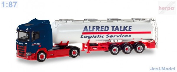 Scania CR 20 ND s cisternou "Alfred Talke" "310383"  (1:87)
