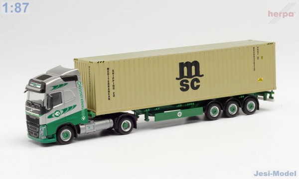 Volvo FH GL LNG s návěsem "EKB / MSC" "313193"  (1:87)