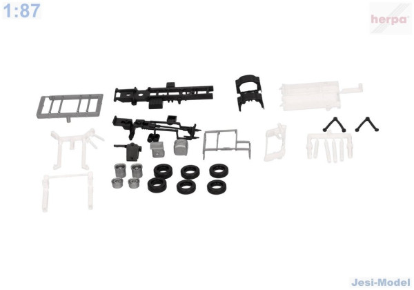 Podvozek pro MAN TGS NN pro nakladač AK12 /1ks  "085892"(1:87)