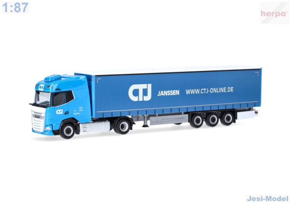 DAF XG s návěsem "CTJ" "318495"  (1:87)