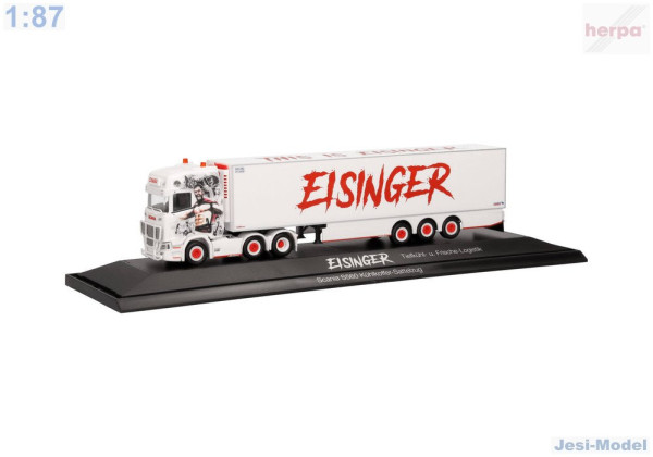 Scania CS 20 HD s chlaďákem "Eisinger" "122306"  (1:87)
