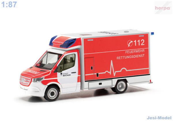 MB Sprinter '18  "Hasiči Bochum" "097116"  (1:87)