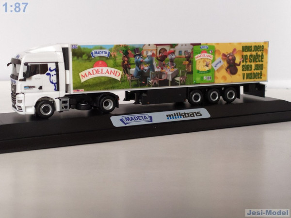 MAN s chlaďákem "Milktrans/MADETA I" "CZJ-502501"  (1:87) (6)
