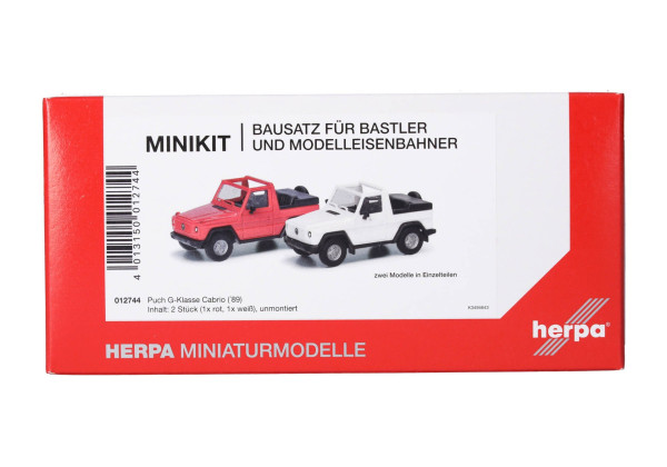 Minikit-Puch G-Klasse Cabrio/ 2 kusy "012744" (1:87) (1:87)