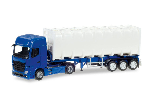 Minikit-Mercedes Actros Gigaspace s návěsem "013031"  (1:87)