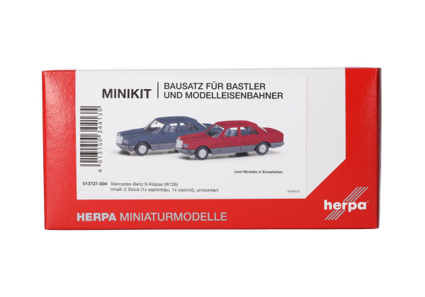 Minikit-MB S-Klasse "013727-004"/ 2 kusy (1:87)