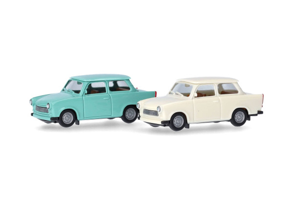 Minikit 2x Trabant 601 Limousine  "013901"  (1:87)