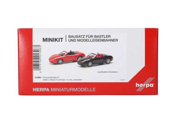 Minikit-2x Porsche Boxster S "013963"  (1:87)