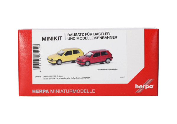 MiniKit-Volkswagen Golf III VR6/ 2 kusy  "014014"  (1:87)