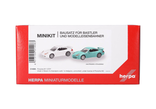 MiniKit: Porsche 911 GT3 "014083"/2 kusy (1:87)