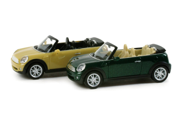 Mini Cooper Cabrio metallic "034197"  (1:87)