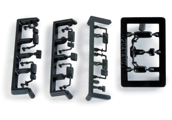 Zpětná zrcátka pro tahače a nákladní automobily "052733"  (1:87)