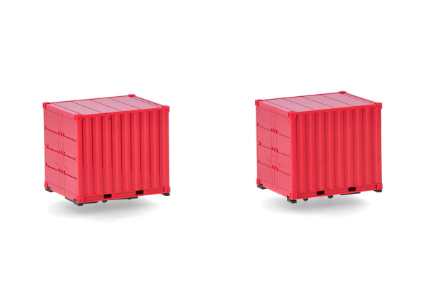 Kontejner 10ft / 2 kusy "053594-004" (1:87)