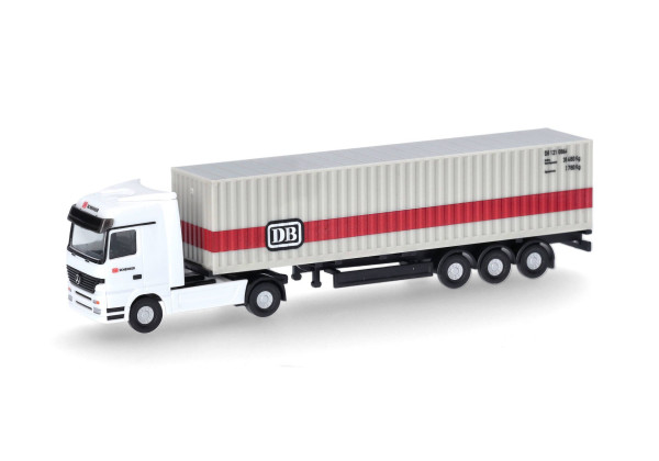 Mercedes Actros  s návěsem "DB" "066853"  (1:160)