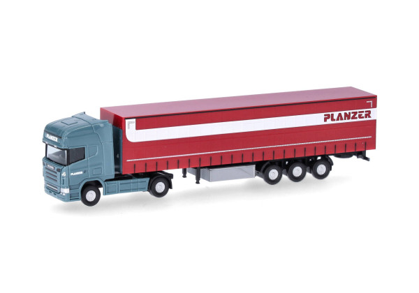 Scania R s návěsem "Planzer" "066860"  (1:160)