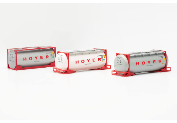 Set tří kontejnerů "Hoyer" "076500-006"  (1:87)