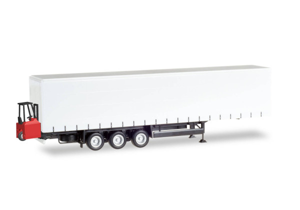 Návěs plachtový s vysokozdvižným vozíkem "076784"  (1:87)