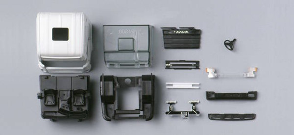 Scania TL-144/-spojler-boční kryty /2 kusy"080224"  (1:87)