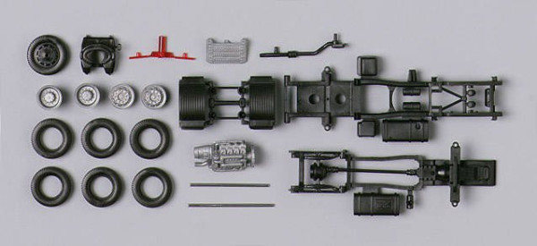 Scania 144+124 tahač/2-osy 2/kusy "080613"  (1:87)