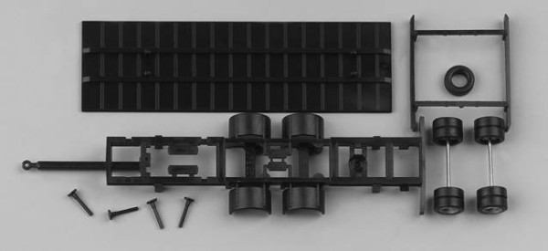 Vlek-tandem 2 osy/7,82m s podlahou /2 kusy"080941"  (1:87)