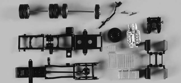 Scania R Lowliner tahač/2-osy /2kusy"081788"  (1:87)