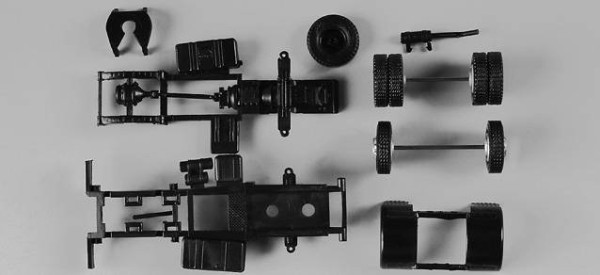 Man F8 tahač/2-osy /2 kusy"081863"  (1:87)