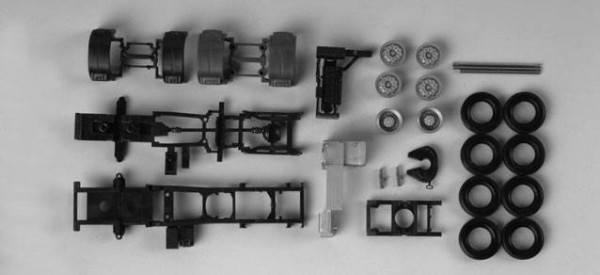 Man TGX tahač/3-osy /2 kusy "082822"  (1:87)