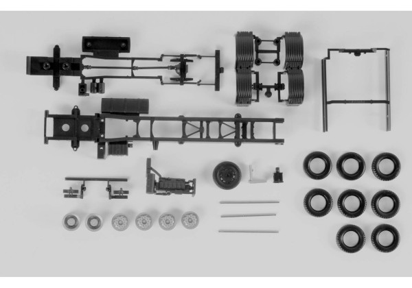 Man TGX nákladní 3-osy/7,15m /2 kusy"082877"  (1:87)