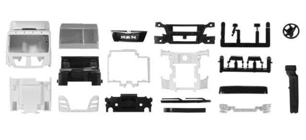 Man TGX XL Euro 6 /kabina /2 kusy "083935"  (1:87)