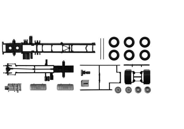 Volvo FH /podvozek LKW 2 osy /2 kusy"084444"  (1:87)