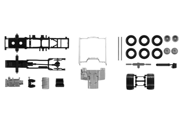 Podvozek pro tahač DAF XF Euro 6 /2 kusy "084550"  (1:87)