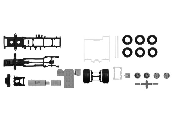 Podvozek pro Scania CS 20 /2kusy "084635"  (1:87)