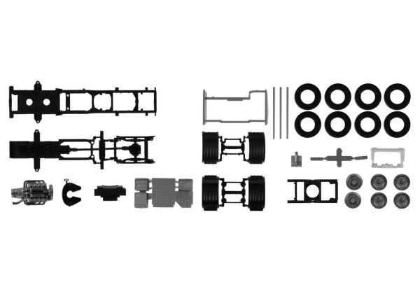 Podvozek pro Scanii CS/CR 6x2 /2 kusy "084796"  (1:87)