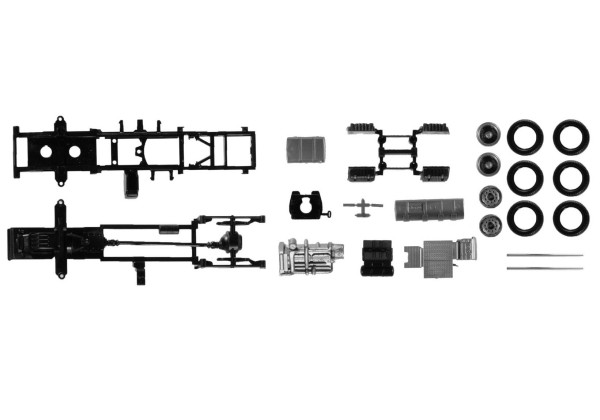 Podvozek pro Volvo FH-Lowdeck /2kusy "084833"  (1:87)