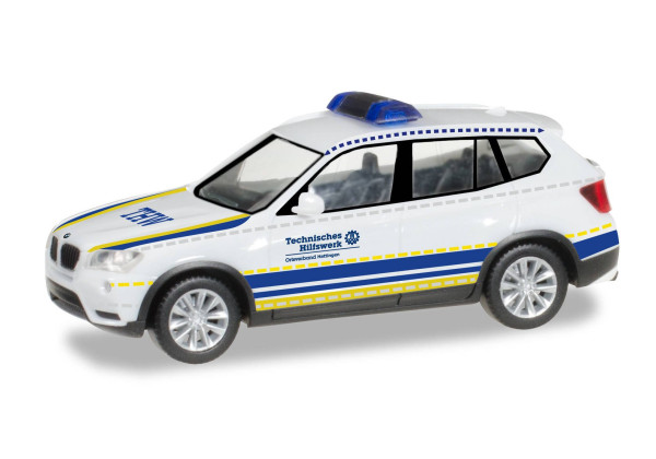 BMW X3 "THW Hattingen" "093330"  (1:87)