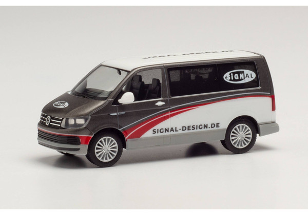 VW T6 Bus "Signal Design" "095709"  (1:87)