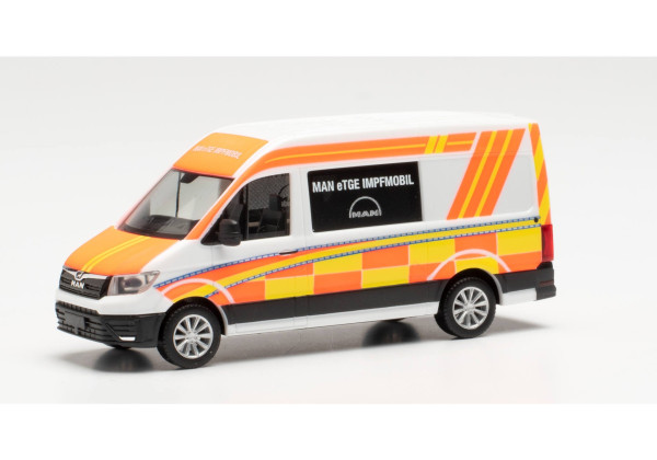 MAN eTGE Bus "Corona Impfmobil" "096263"  (1:87)