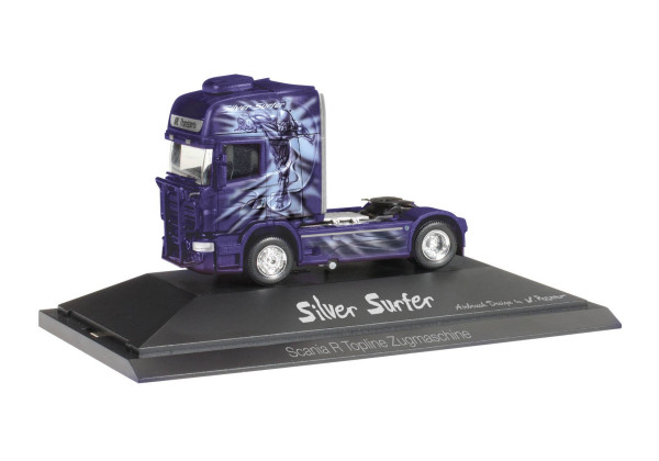 Scania R tahač "Silver Surfer / ML Transporte"  "110754"  (1:87)
