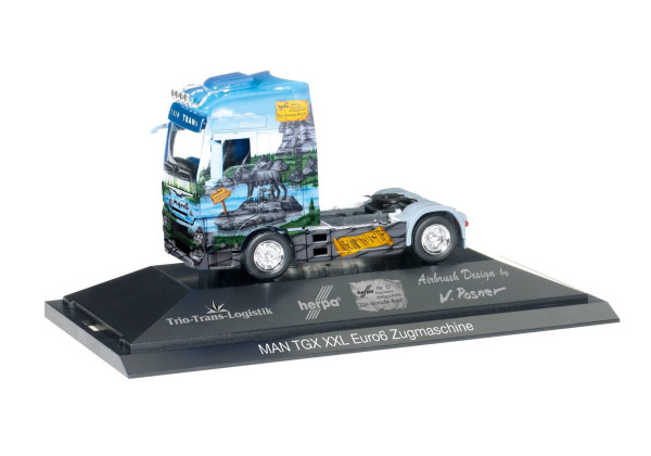 Man TGX XXL Euro 6 tahač "Herpa Römer 12." "110839"  (1:87)