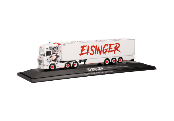 Scania CS 20 HD s chlaďákem "Eisinger" "122306"  (1:87)