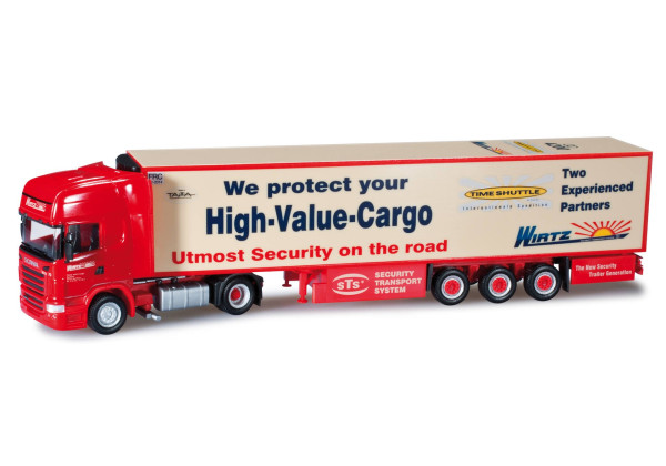 Scania R TL s návěsem "Wirtz" "192620"  (1:87)