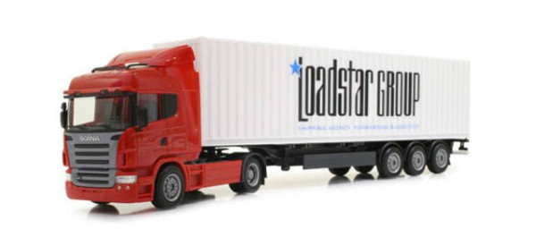 Scania HL s kontejnerovým návěsem "Loadstar" "290326"  (1:87)