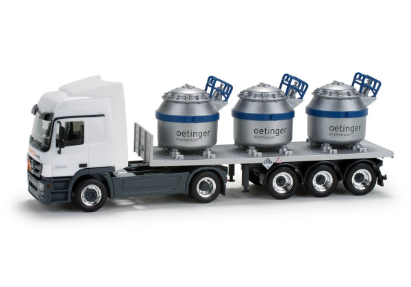 Mercedes Actros L 08 s návěsem "Fritz Gruppe" "299374"  (1:87)