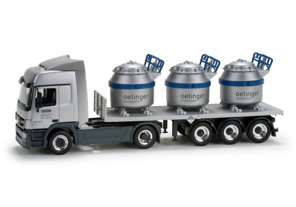 Mercedes Actros L 08 s návěsem "Deissler Transporte" "299404"  (1:87)