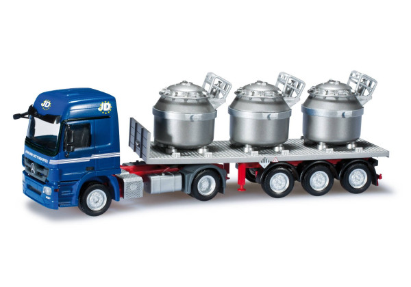 Mercedes Actros L s návěsem "Dettendorfer" "301336"  (1:87)