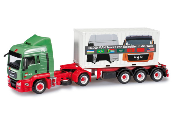 Man TGS LX Euro 6 s návěsem "Wandt" "302104"  (1:87)