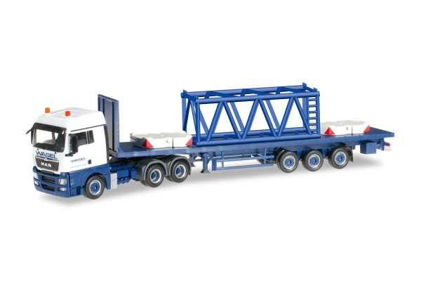 Man TGX XLX Euro 5 s návěsem "Wasel Krane" "304696"  (1:87)