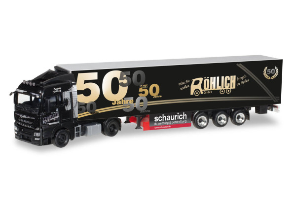 Man TGX XLX Euro 6 s chlaďákem "50 let Spedice Röhlich" "305389"  (1:87)