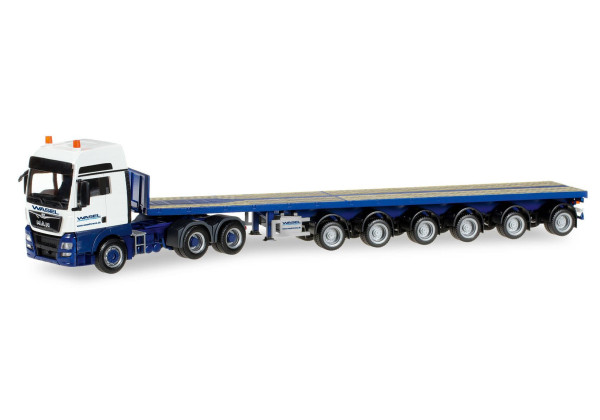 Man TGX XXL Eurxo 6 s návěsem "Wasel Krane" "305396"  (1:87)