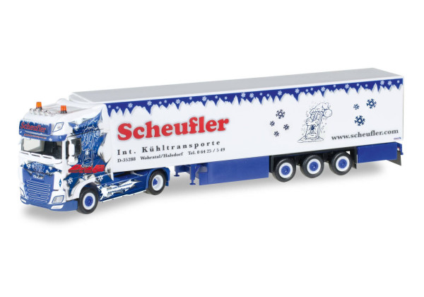 Daf XF Euro 6 SSC s chlaďákem "Scheufler" "306393"  (1:87)